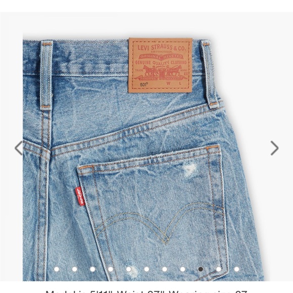 Levi’s 501 Mid Thigh shorts - Picture 7 of 10